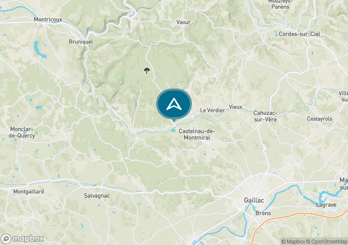 Localisez le camping sur la carte